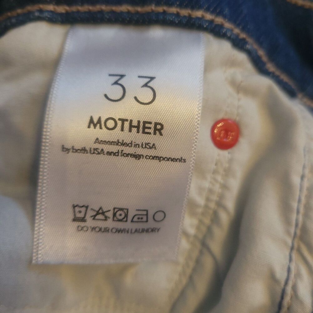 NWT MOTHER JEANS Snacks RIGATONI SNEAK Baggy Wide Leg Designer Denim - Picture 14 of 16
